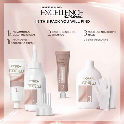 L'Oreal Excellence Creme Universal Nudes Brown 4U