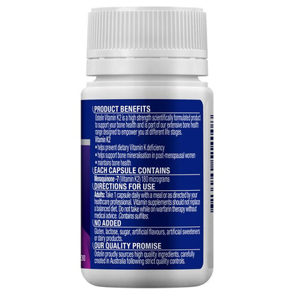 Ostelin Vitamin K2 60 Capsules