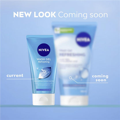 NIVEA Daily Essentials Refreshing Face Wash Cleanser 150ml