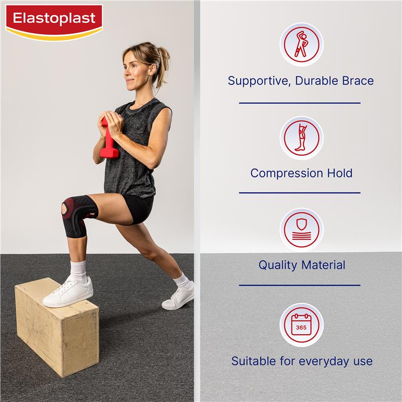 Elastoplast Functional Knee Stabiliser With Open Patella L