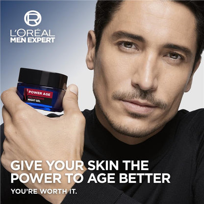 L'Oreal Men Expert Power Age Night Gel 50ml - GimmeNow