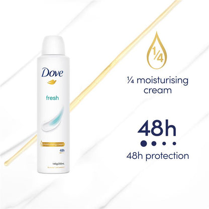 DOVE Antiperspirant Go Fresh 250ml - GimmeNow