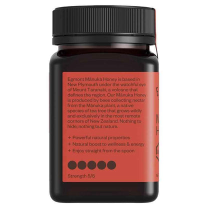 Egmont Honey UMF 20+ Manuka Honey 500g