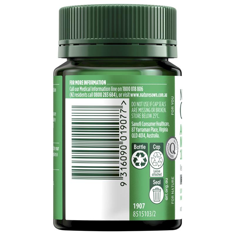 Nature's Own Activated Methyl B12 60 Mini Tablets