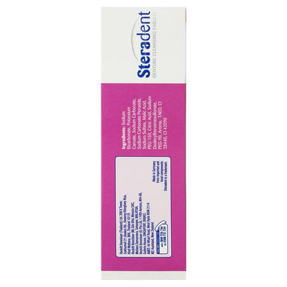 Steradent Extra Strength Denture Care Cleansing Tablets Whitening 48 pack