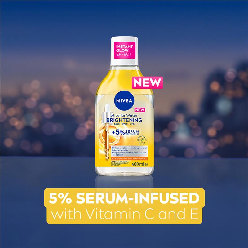 NIVEA Micellar Water Brightening 400ml