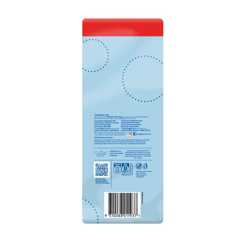 Huggies Coconut 3x80 Wipes