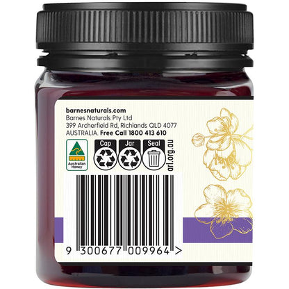 Barnes Naturals Australian Manuka Honey 250g MGO 100+