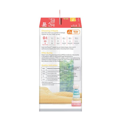 Pigeon SofTouch Bottle PPSU 160ml