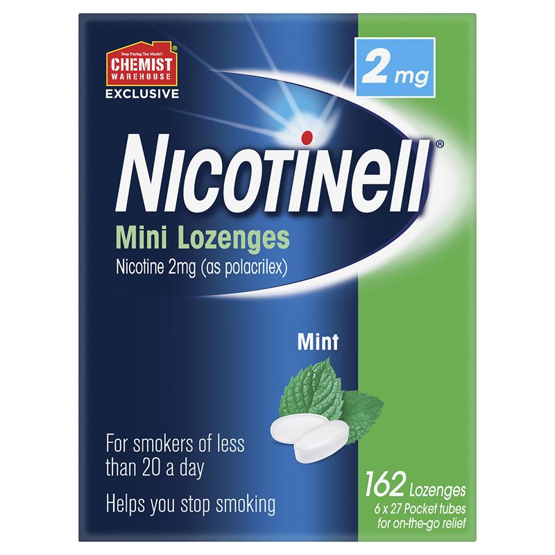 Nicotinell Mini 2mg 162 Lozenges