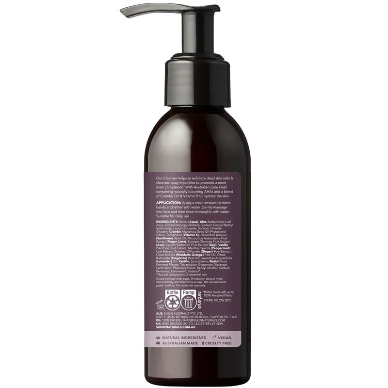 Sukin Purely Ageless Micro Exfoliating Cleanser Pump 125ml