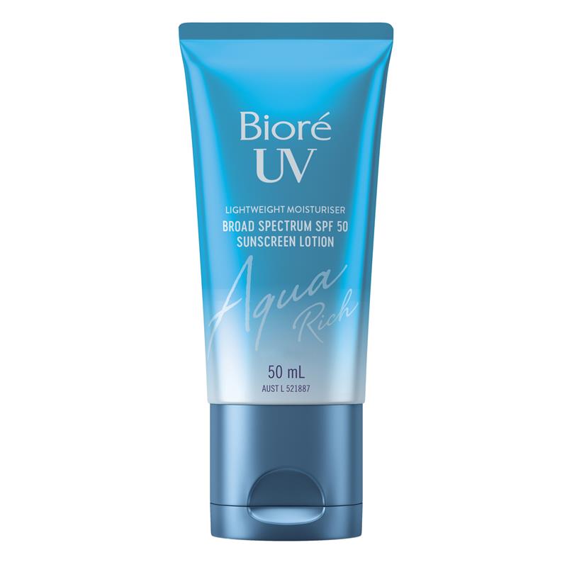 Biore Aqua Rich Moisturiser SPF50 50ml