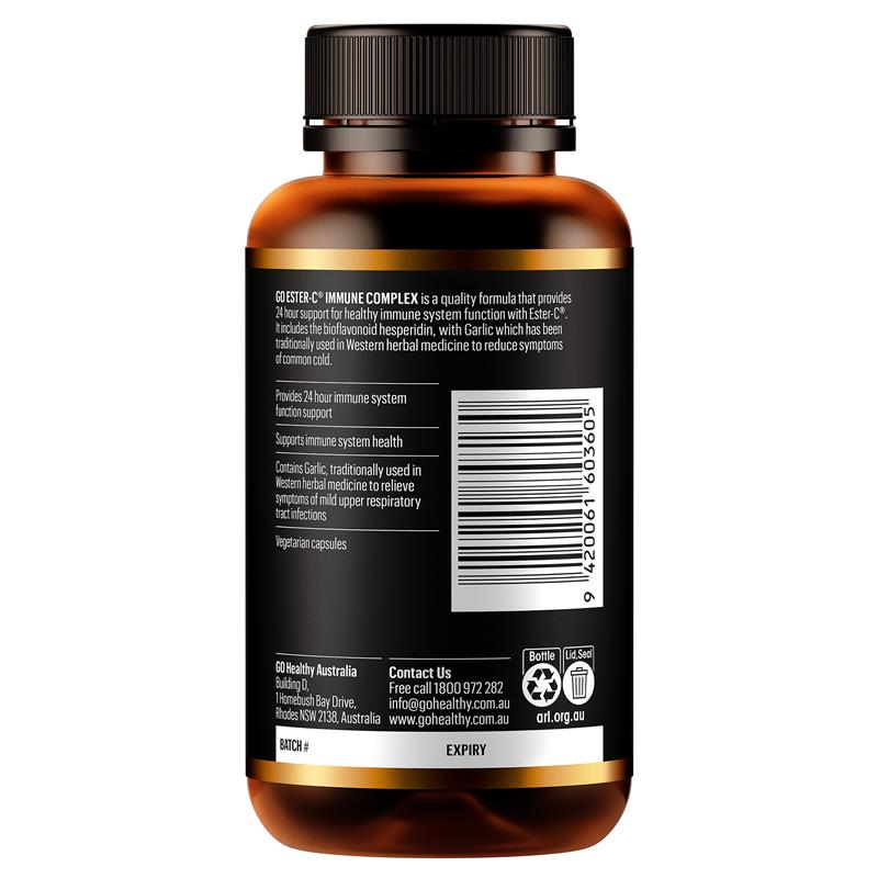 GO Healthy Ester-C Immune Complex 150 Hard Capsules