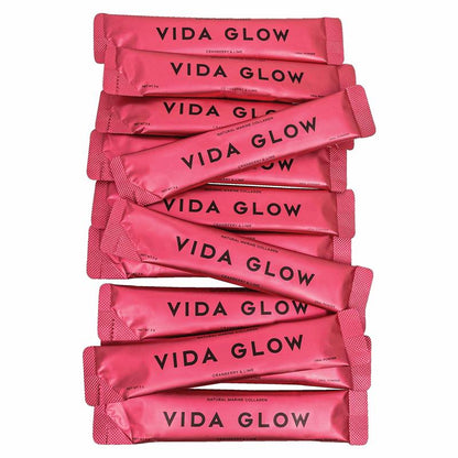 Vida Glow Natural Marine Collagen Cranberry & Lime 30 Sachets
