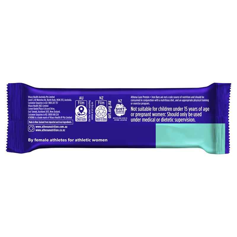 Athena Luxe Protein + Iron Choc Caramel 55g
