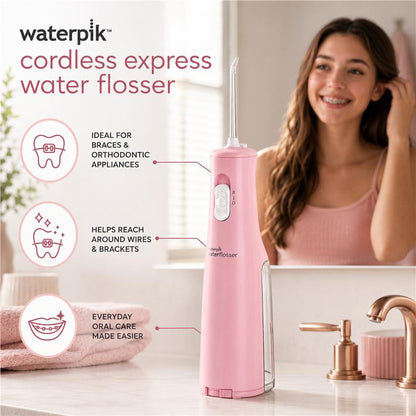 Waterpik Cordless Express Water Flosser Pink