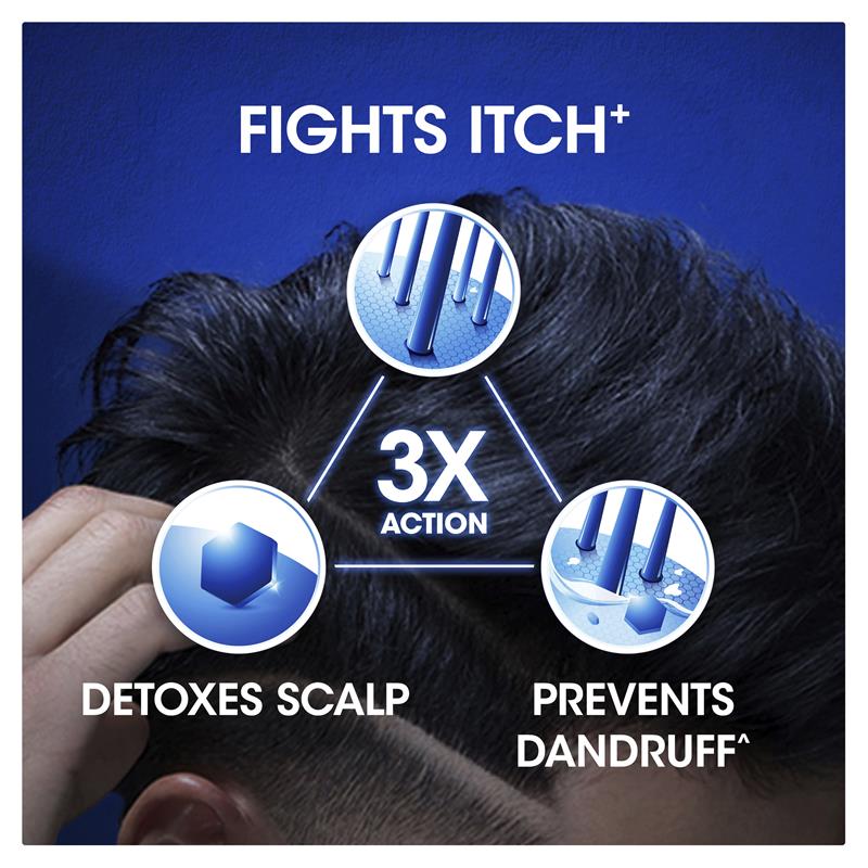 Head & Shoulders Ultramen 2in1 Deep Clean Anti Dandruff Shampoo & Conditioner 750ml - GimmeNow