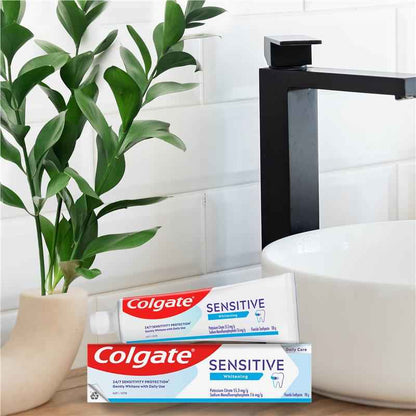 Colgate Toothpaste Sensitive Teeth Pain Whitening 110g