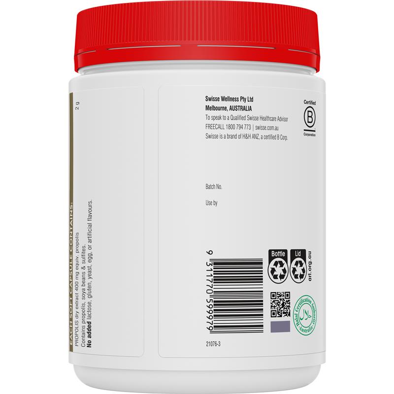 Swisse Propolis 2000mg 300 Capsules