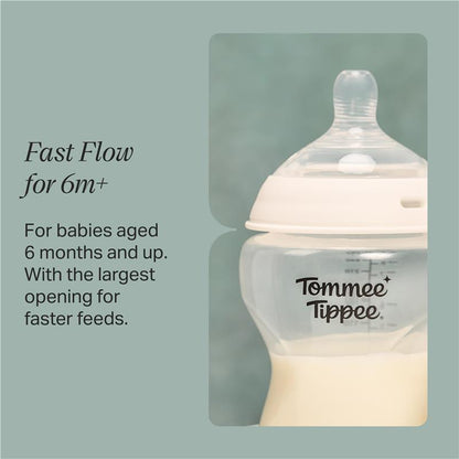 Tommee Tippee Natural Start Fast Flow Teats 2 Pack