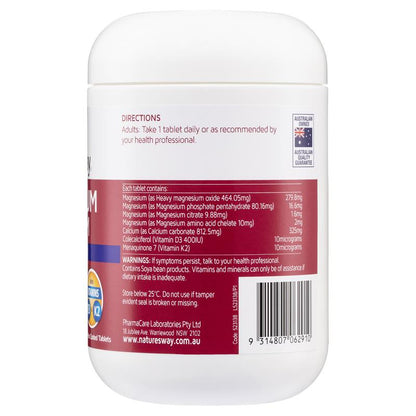 Nature's Way Magnesium Plus Calcium 150 Tablets