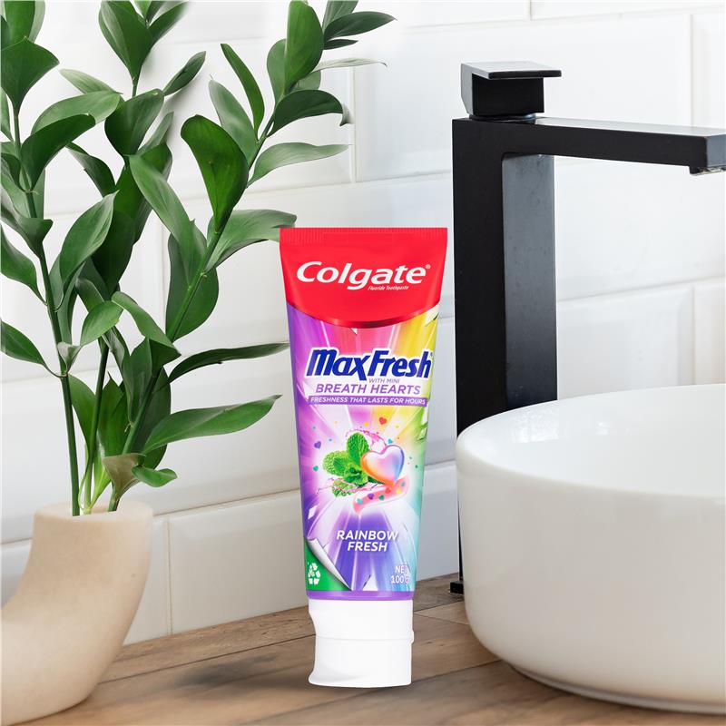 Colgate Toothpaste Max Fresh Rainbow Fresh 100g