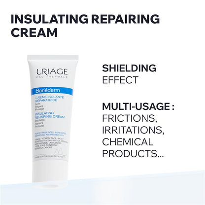 Uriage Eau Thermale Bariederm Insulating Repairing Cream 75ml