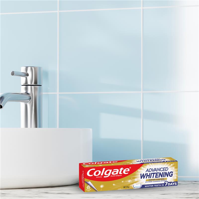 Colgate Toothpaste Advanced Whitening Tartar 115g