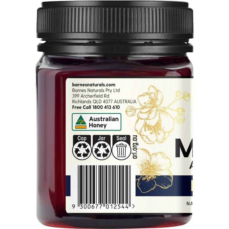 Barnes Naturals Australian Manuka Honey MGO 1050+ 500g