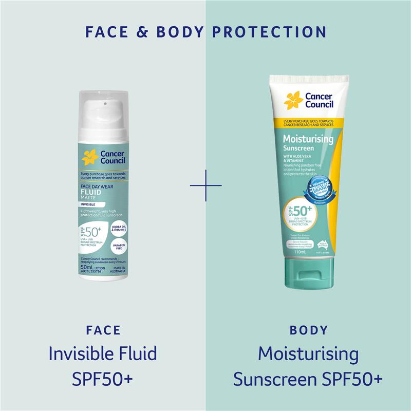 Cancer Council SPF 50+ Moisturising 200ml Pump