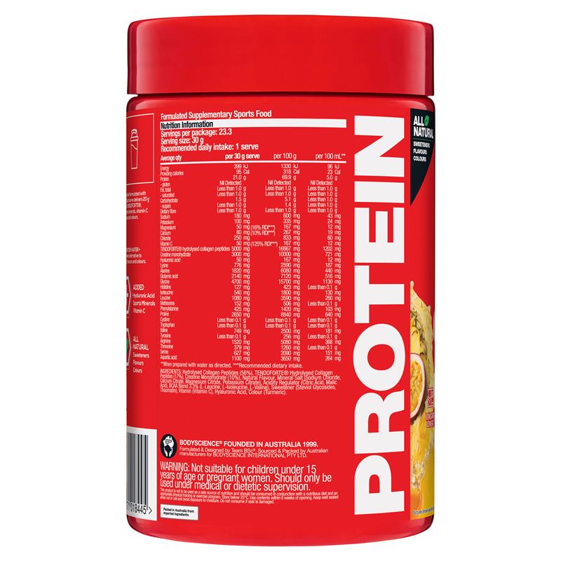 BSc Protein Water + Creatine Tropical 700g