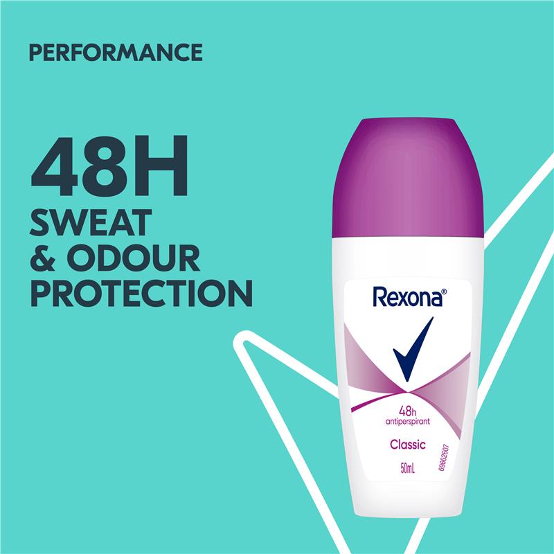Rexona Women Antiperspirant Roll On Classic 50ml
