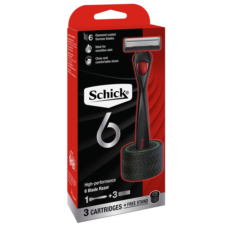Schick Hydro 6 Kit+3