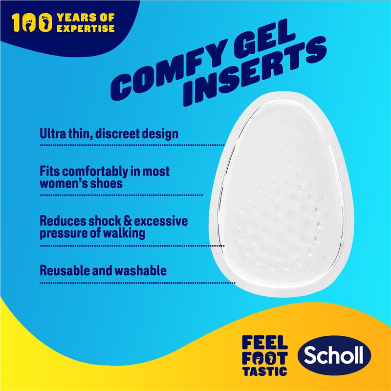 Scholl Party Feet Gel Heel Cushions