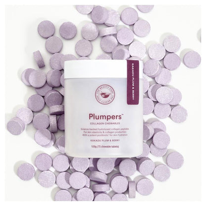 The Beauty Chef Plumpers Kakadu Plum Collagen Peptides 75 Chewable Tablets - GimmeNow
