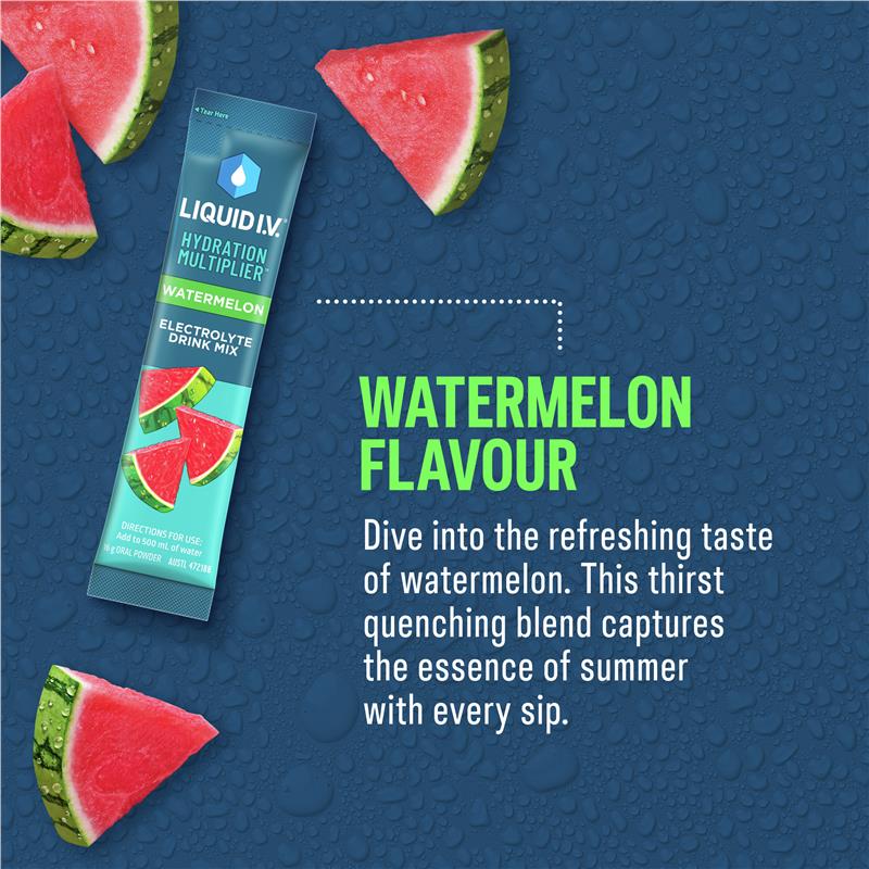 Liquid I.V. Hydration Watermelon 24 Sachets