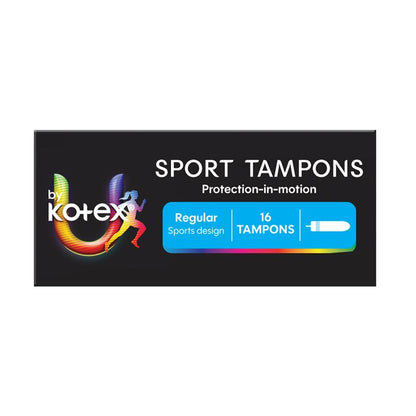 U by Kotex Sport Tampons Regular 16 Pack