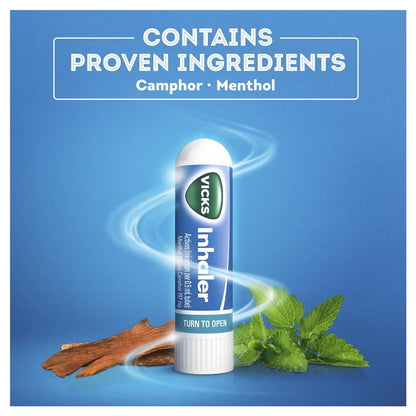 Vicks Inhaler Nasal Decongestant 2 Pack