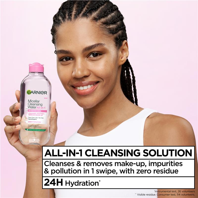 Garnier SkinActive Micellar Cleansing Water For All Skin Types 400ml