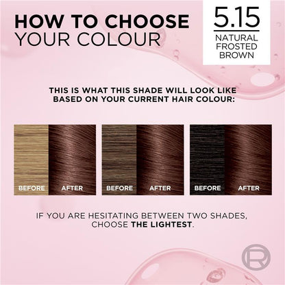 L'Oreal Excellence Creme 5.15 Natural Frosted Brown Hair Colour