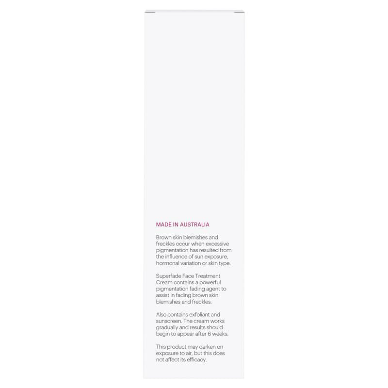 John Plunketts SuperFade Face Treatment Cream 40ml