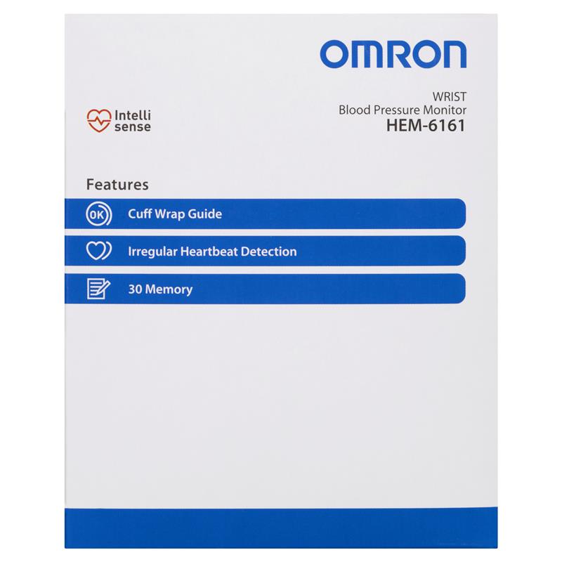 Omron HEM6161 Wrist Blood Pressure Monitor
