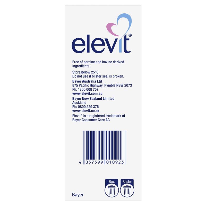 Elevit Pre-conception & Pregnancy 100 Tablets