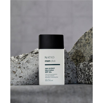 Natio Mens Plus Age Protect Face Lotion SPF 50+ 60ml