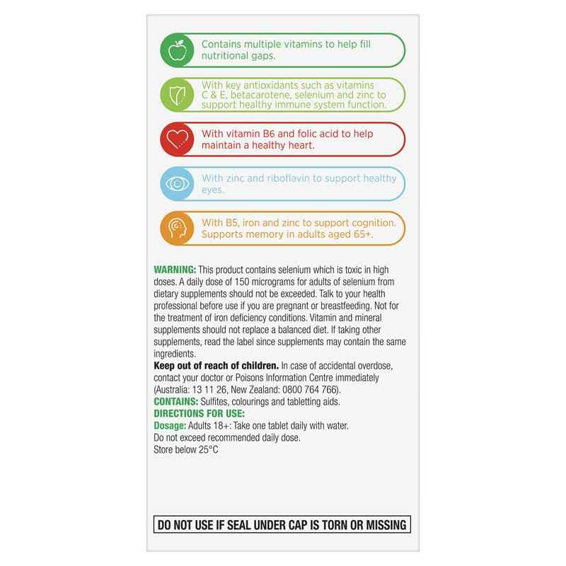 Centrum Advance 50+ 150 Tablets Exclusive Size