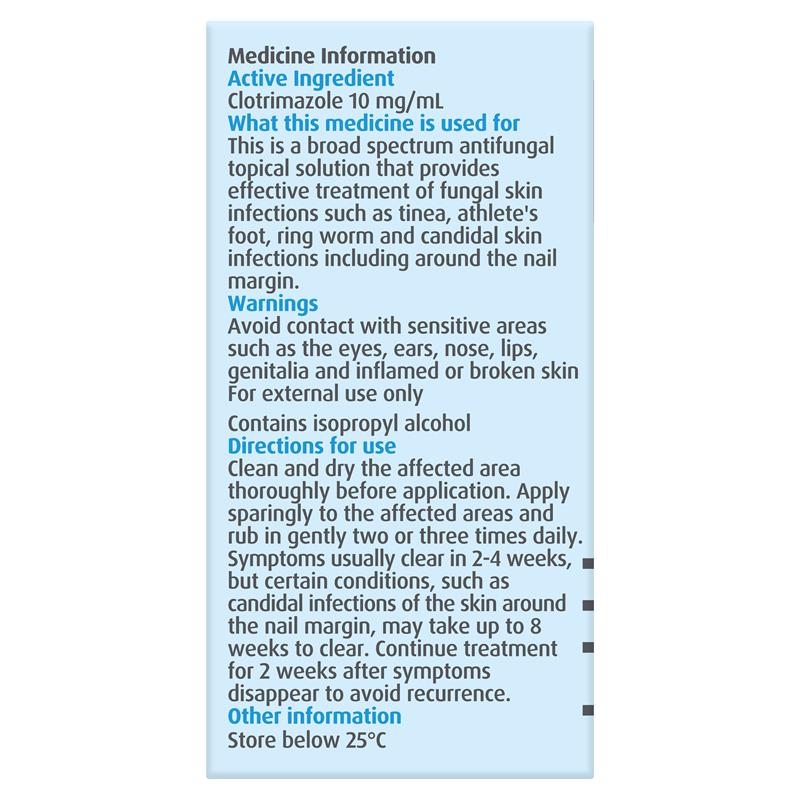 Canesten 1% Clotrimazole Topical Solution 20mL - GimmeNow