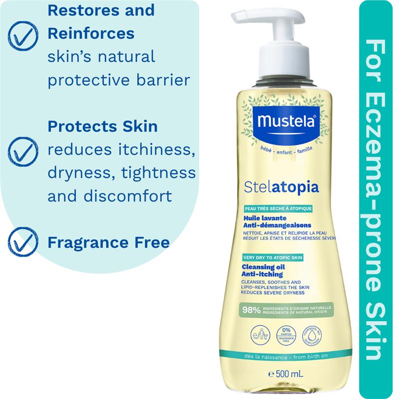Mustela Stelatopia Cleansing Oil 500ml