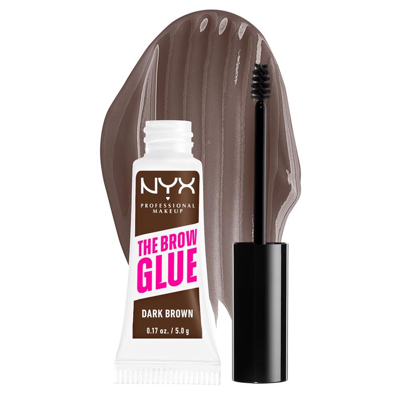 NYX The Brow Glue Tinted Dark Brown