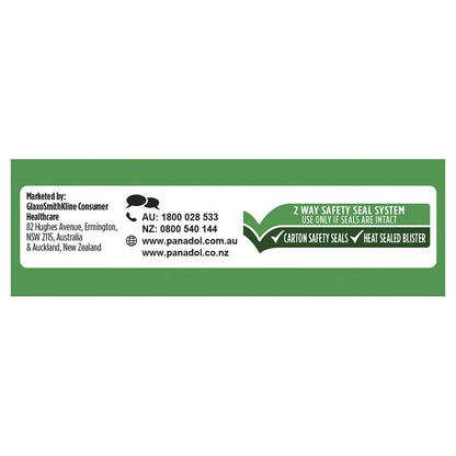 Panadol Rapid Soluble Paracetamol Pain Relief 20 Tablets