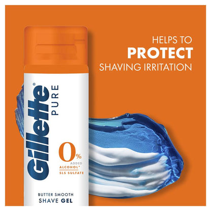 Gillette Pro Skin Hydrating Shave Gel Shea Butter 195g